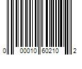 Barcode Image for UPC code 000010602102