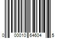 Barcode Image for UPC code 000010646045