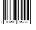 Barcode Image for UPC code 0000108914940