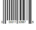 Barcode Image for UPC code 000011305675