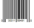 Barcode Image for UPC code 000011594918