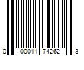 Barcode Image for UPC code 000011742623