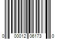 Barcode Image for UPC code 000012061730