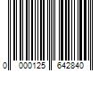 Barcode Image for UPC code 0000125642840