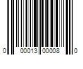 Barcode Image for UPC code 000013000080