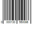 Barcode Image for UPC code 0000130550086