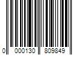 Barcode Image for UPC code 0000130809849