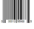 Barcode Image for UPC code 000013559885