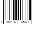 Barcode Image for UPC code 0000136061821