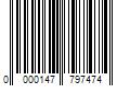 Barcode Image for UPC code 0000147797474