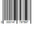 Barcode Image for UPC code 0000147797597