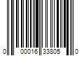 Barcode Image for UPC code 000016338050