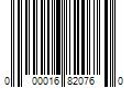 Barcode Image for UPC code 000016820760