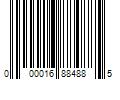 Barcode Image for UPC code 000016884885