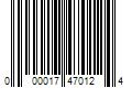 Barcode Image for UPC code 000017470124