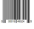 Barcode Image for UPC code 000018493245