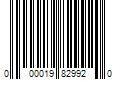 Barcode Image for UPC code 000019829920