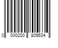 Barcode Image for UPC code 0000200805634