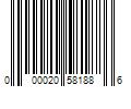 Barcode Image for UPC code 000020581886