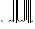 Barcode Image for UPC code 000021000096