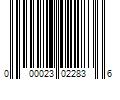 Barcode Image for UPC code 000023022836