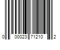 Barcode Image for UPC code 000023712102