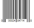 Barcode Image for UPC code 000024847148