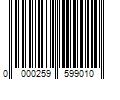 Barcode Image for UPC code 0000259599010