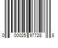 Barcode Image for UPC code 000025977288