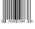 Barcode Image for UPC code 000026108636