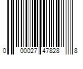 Barcode Image for UPC code 000027478288