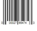 Barcode Image for UPC code 000027654743