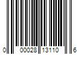 Barcode Image for UPC code 000028131106