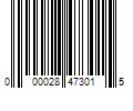 Barcode Image for UPC code 000028473015