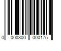 Barcode Image for UPC code 0000300000175