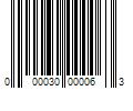 Barcode Image for UPC code 000030000063