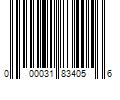 Barcode Image for UPC code 000031834056