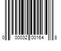 Barcode Image for UPC code 000032001648