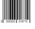 Barcode Image for UPC code 0000333018710