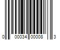 Barcode Image for UPC code 000034000083