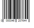 Barcode Image for UPC code 0000346207644