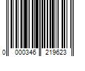 Barcode Image for UPC code 0000346219623