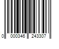 Barcode Image for UPC code 0000346243307