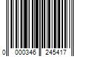 Barcode Image for UPC code 0000346245417