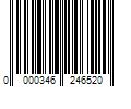 Barcode Image for UPC code 0000346246520