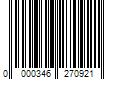 Barcode Image for UPC code 0000346270921