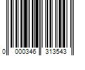 Barcode Image for UPC code 0000346313543