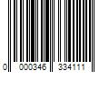 Barcode Image for UPC code 0000346334111