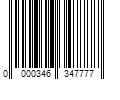 Barcode Image for UPC code 0000346347777