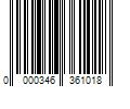 Barcode Image for UPC code 0000346361018